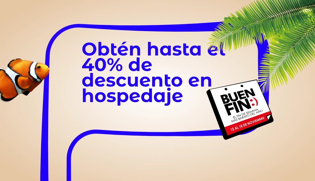 Descuentos de hasta el 40% en hospedaje.